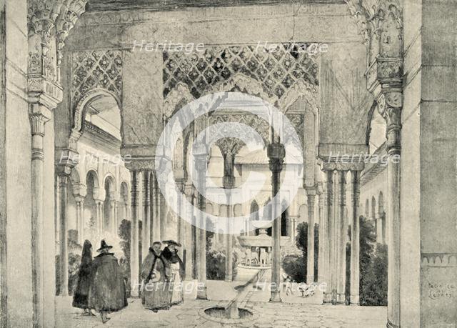 'Entrance to the Court of the Lions', c1830, (1907).  Creator: Unknown.