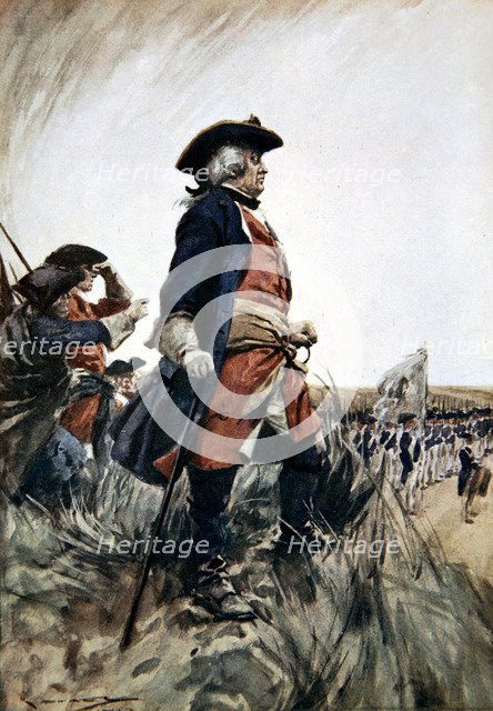 Frederick the Great, King of Prussia, 18th century (1913). Artist: Arthur C Michael