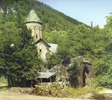 Timotis-Ubanskii Monastery, between 1905 and 1915. Creator: Sergey Mikhaylovich Prokudin-Gorsky.
