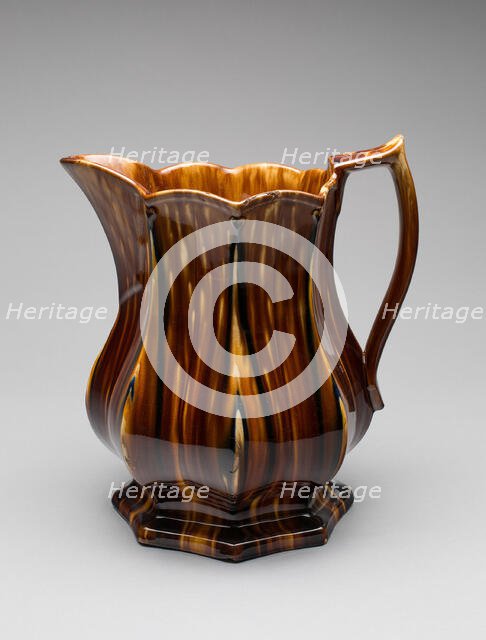Pitcher, 1849/52. Creator: Lyman Fenton & Co.
