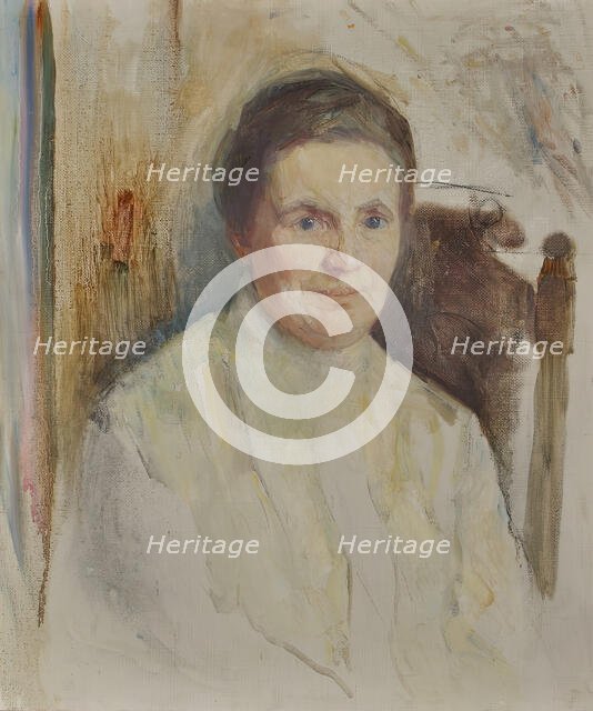 Miss Ebba Fick, (c1920s). Creator: Josef Borgstrom.