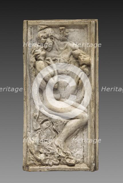 Lovers (Les amants), c. 1880 - 1885 (original model). Creator: Auguste Rodin (French, 1840-1917).