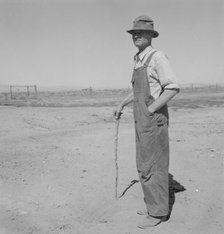 Chris Ament, German-Russian dry land wheat farmer, who survived...Columbia Basin, 1939. Creator: Dorothea Lange.