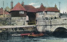 The Barbican, Sandwich, Kent, c1905.  Artist: Unknown.