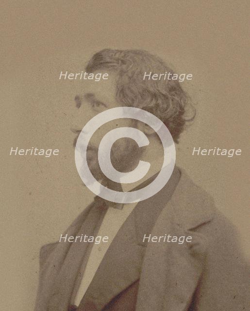 Portrait of pianist and composer Charles Wehle (1825-1883) , ca 1865. Creator: Anonymous.