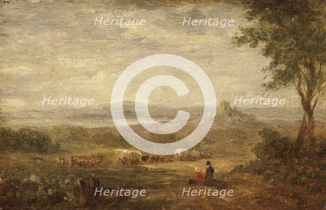 View near Lancaster, c1810. Creator: David Cox the elder.