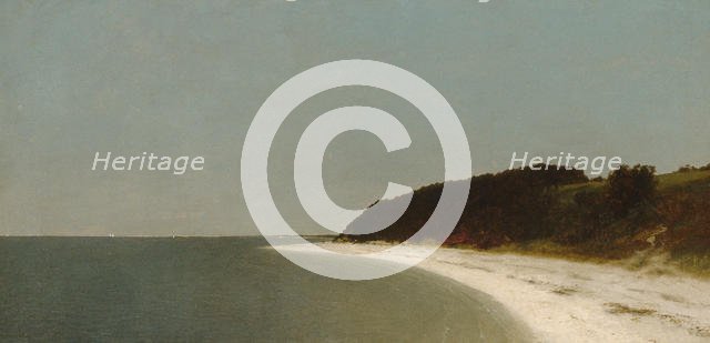 Eaton's Neck, Long Island, 1872. Creator: John Frederick Kensett.