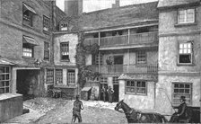 ''The Old Garter Inn at Windsor; recently pulled down', 1890. Creator: Unknown.