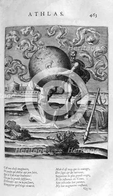 'Atlas', 1615. Artist: Leonard Gaultier