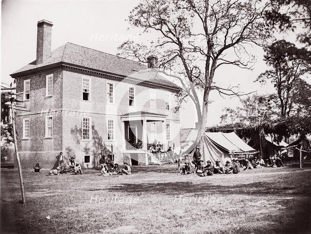 [Mitchell's Plantation, Hopewell, Virginia], 1863-64. Creator: Unknown.