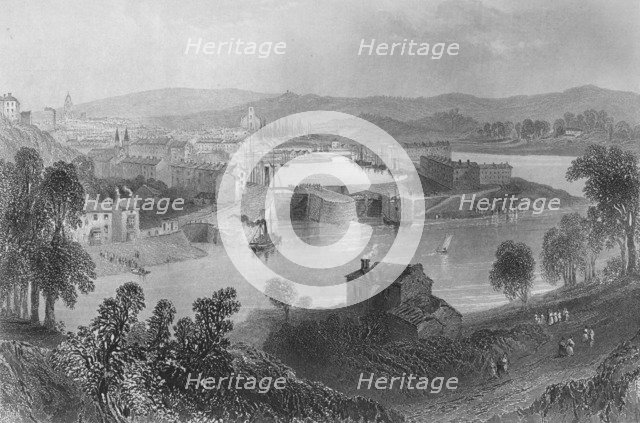 'Bristol (from Rownham Ferry)', 1859. Artist: Samuel Bradshaw.