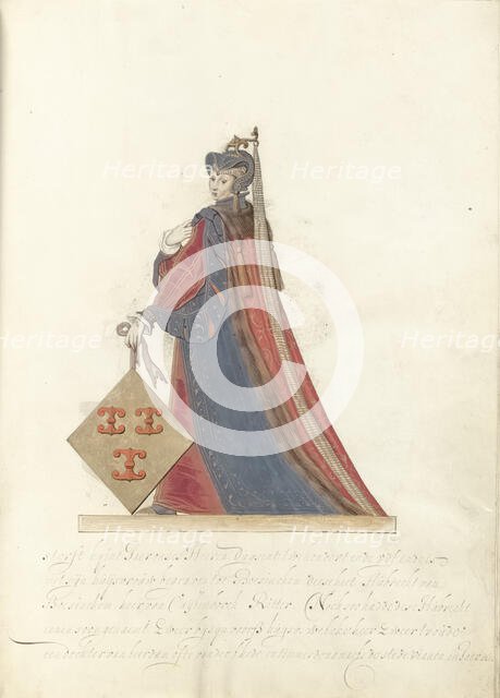 Johanna, Lady of Culemborg, c.1600-c.1625. Creator: Nicolaes de Kemp.