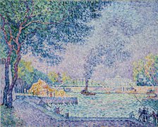 Passerelle Debilly, 1903. Creator: Signac, Paul (1863-1935).