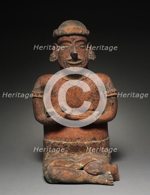 Female Seated Figure, 100 BC - 300 AD. Creator: Unknown.