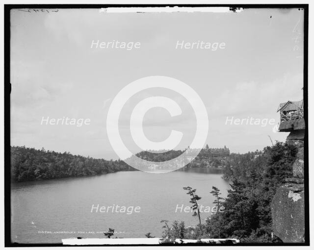 Undercliff and Lake Minnewaska, N.Y., c1904. Creator: Unknown.