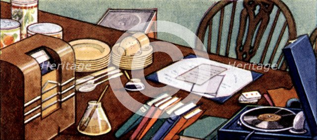 Air Raid Precautions, cigarette card, British, 1938. Artist: Unknown