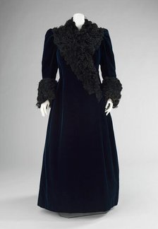 Evening coat, French, ca. 1890. Creator: House of Worth.