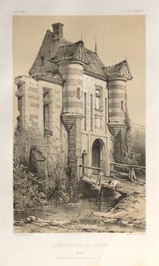 ...Pl. 23, Commanderie De Launay (Yonne), published 1860. Creator: Victor Petit (French, 1817-1874).