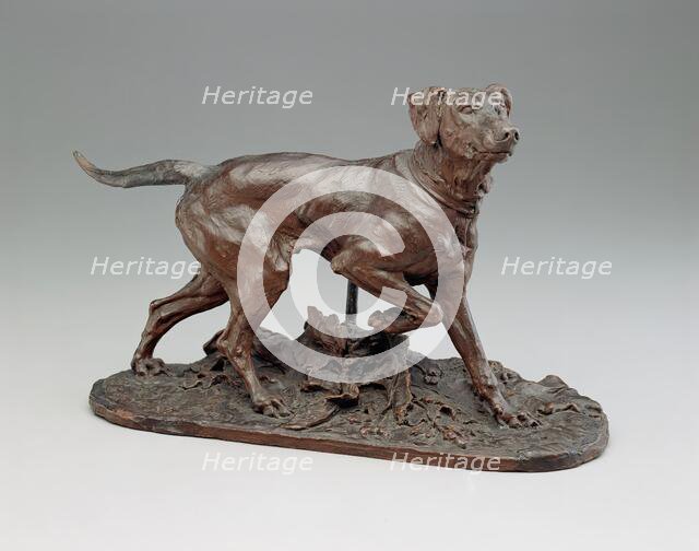 French Pointer, 1863. Creator: Pierre-Jules Mene.