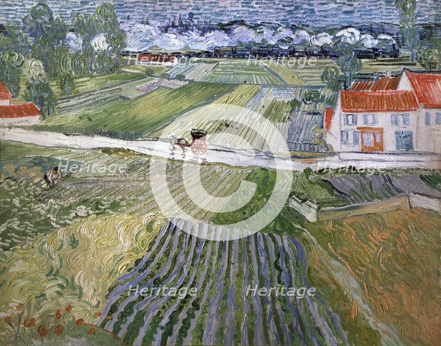 'Landscape at Auvers after Rain', 1890.  Artist: Vincent van Gogh