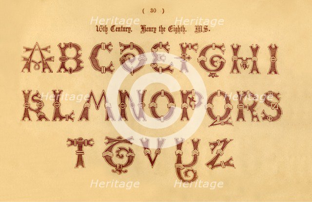 '16th Century. Henry the Eighth. MS.', 1862. Artist: Unknown.