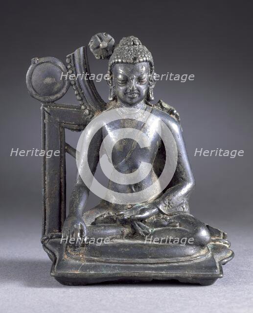 Buddha Shakyamuni or the Jina Buddha Akshobhya, 9th-10th century. Creator: Unknown.