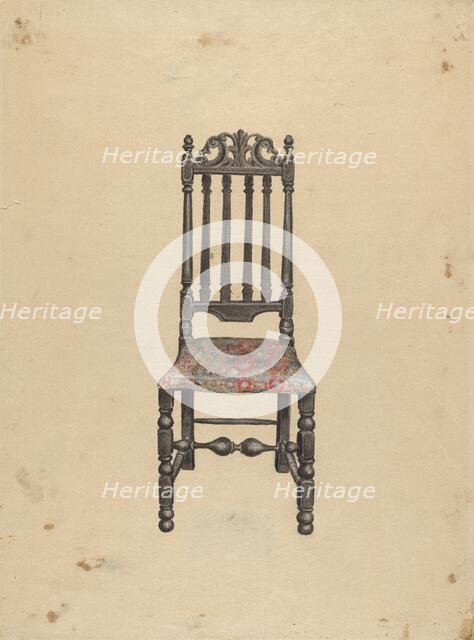 Side Chair, 1936. Creator: Mary Berner.