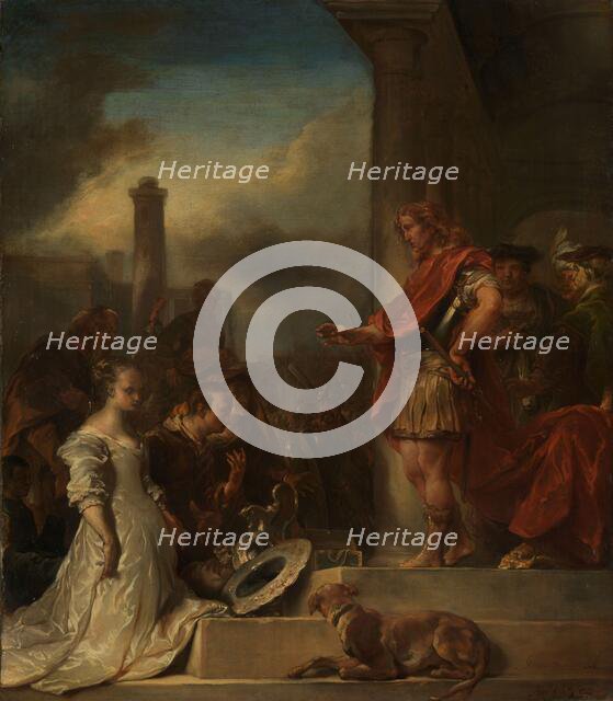 The continence of Scipio, 1672. Creator: Joan van Noort.