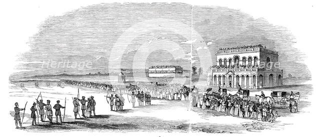 Grand archery meeting at York, 1844. Creator: Unknown.