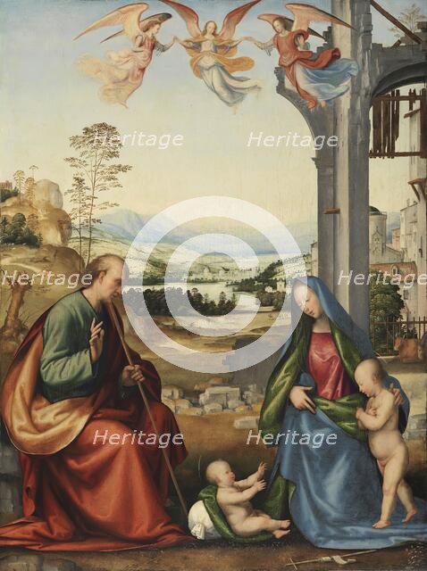 The Holy Family with the Infant Saint John the Baptist, 1506. Creator: Fra Bartolomeo.