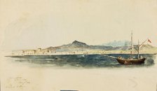 Port of Larnaca, 1844. Creator: Miner Kilbourne Kellogg.