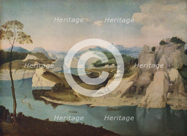 'Landscape: a River among Mountains', c1600. Artist: Unknown.