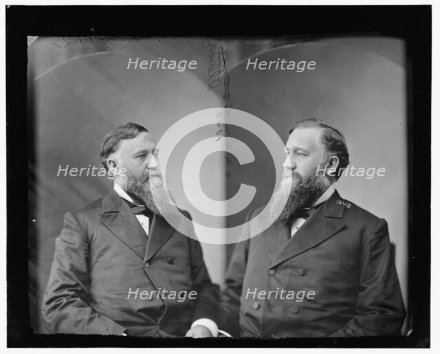 R.M.A. Hawk of Illinois, 1865-1880. Creator: Unknown.