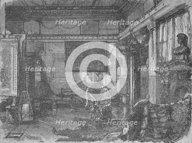 'Alma Tadema's Former Studio', 1890. Artist: William Hatherell.