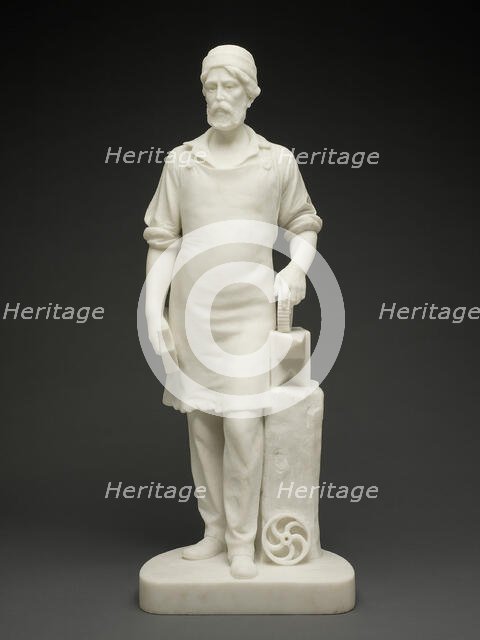 Machinist, c. 1859. Creator: Emma Stebbins.