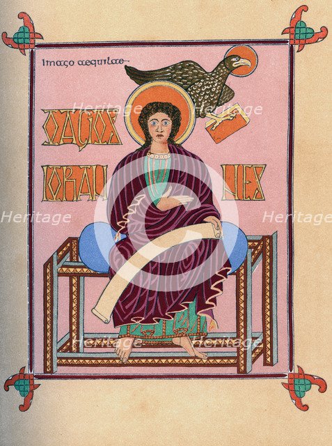 St John the Evangelist, 8th century (1892). Artist: Unknown
