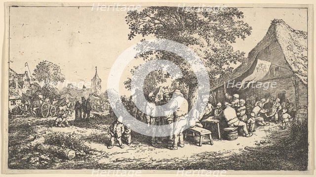 The Kermess Under the Great Tree, 1610-85. Creator: Adriaen van Ostade.