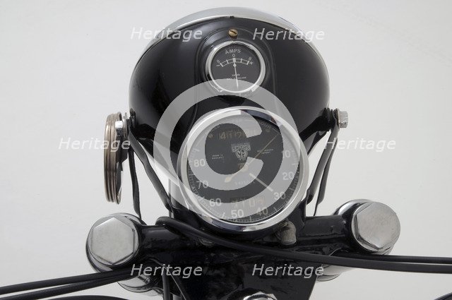 1946 AJS 16M Artist: Unknown.