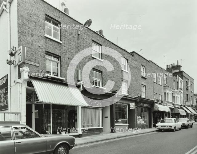 10-26 Richmond Hill, Richmond, London: front elevations, 1977. Creator: Unknown.