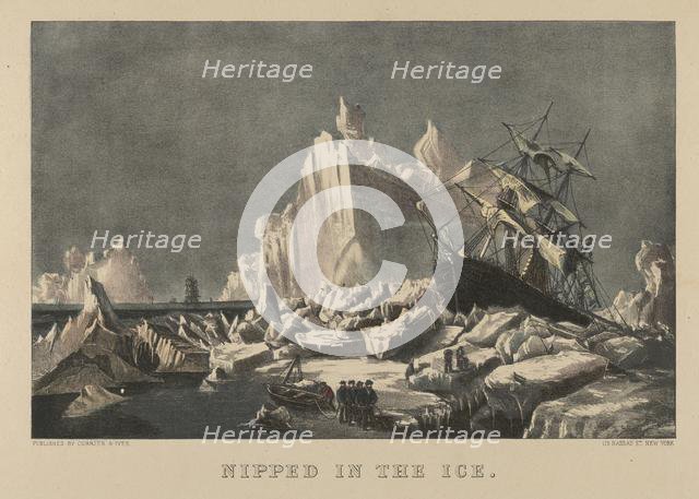 Nipped in the Ice, 1876-94., 1876-94. Creators: Nathaniel Currier, James Merritt Ives, Currier and Ives.