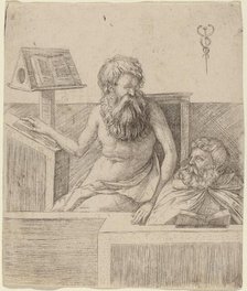 Two Philosophers, c. 1509. Creator: Jacopo de' Barbari.