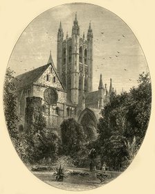 'Bell Harry Tower, Canterbury Cathedral', 1890.   Creator: Unknown.