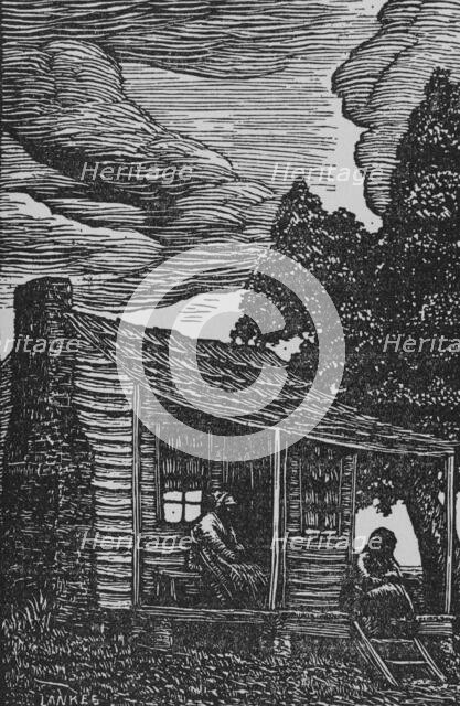 Southern countryside dwellings, 1926. Creator: Julius John Lankes.