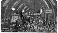 'The Workmen's Train', 1872. Artist: Unknown