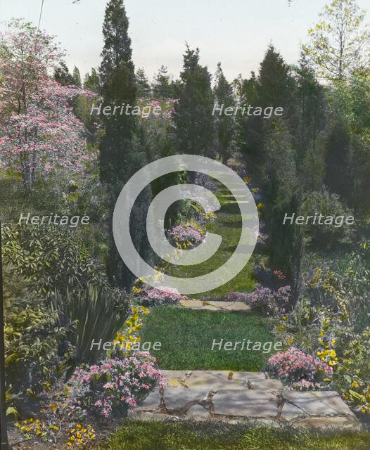 "Old Acres," Robert Low Bacon house, Old Westbury, New York, 1921. Creator: Frances Benjamin Johnston.