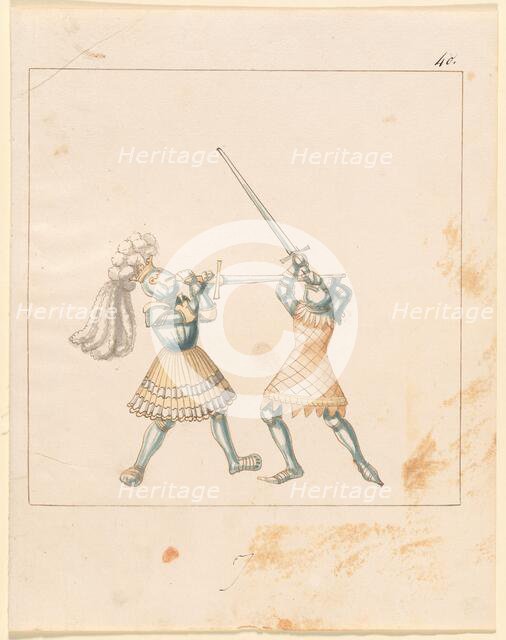 Freydal, The Book of Jousts and Tournament of Emperor Maximilian I: Combats...Plate 157, c1515. Creator: Unknown.