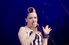 Imelda May, Love Supreme Jazz Festival, Glynde Place, East Sussex, 2014.  Artist: Brian O'Connor.