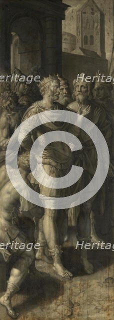 The Burial of Sarah, 1602. Creator: Martin de Vos.