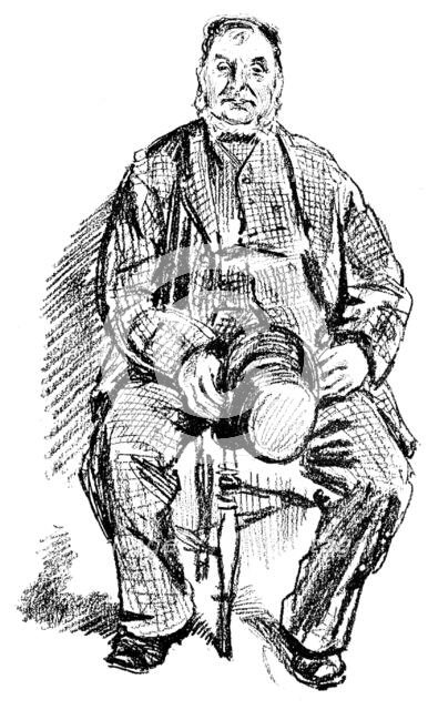 The Colliery Strike and the London Coal Exchange: captain of a collier brig, 1890. Creator: Unknown.