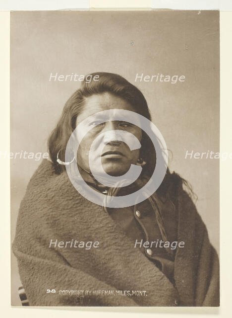 Deaf Bull, c. 1880. Creator: Laton Alton Huffman.